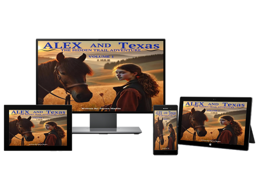 Alex & Texas Adventure Series: Volume 1 – The Hidden Trail Adventure (Digital Download)